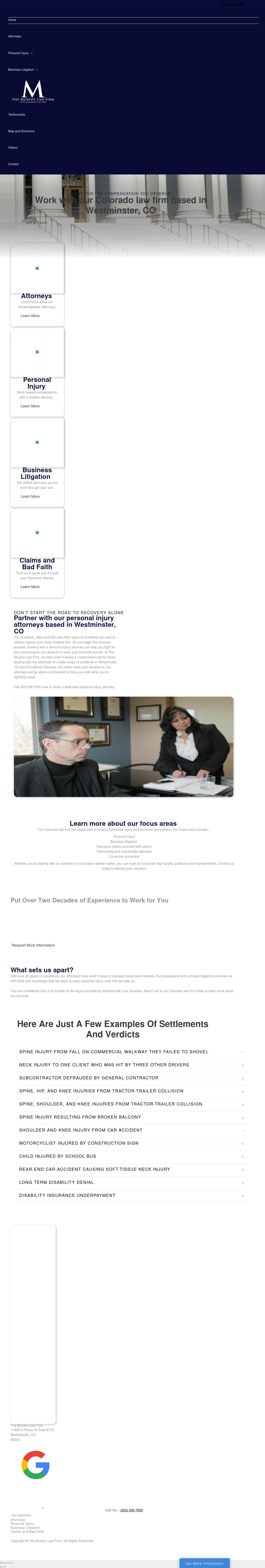 The Murphy Law Firm, LLC - Wheat Ridge CO Lawyers