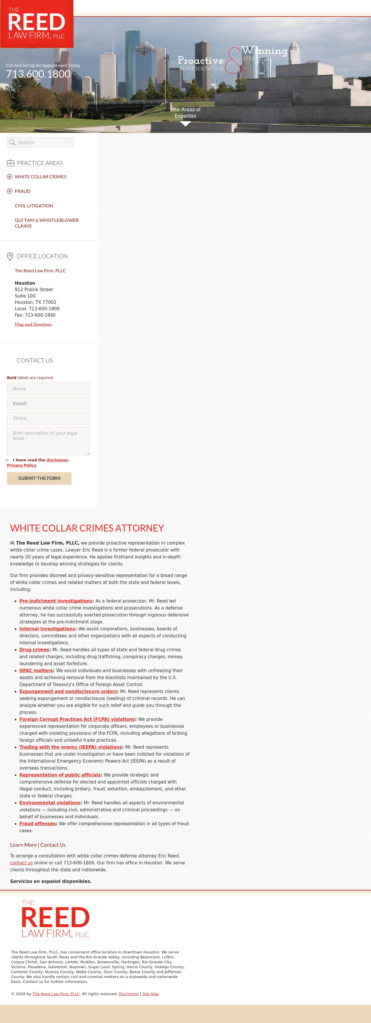 The Reed Law Firm, PLLC - Houston TX Lawyers