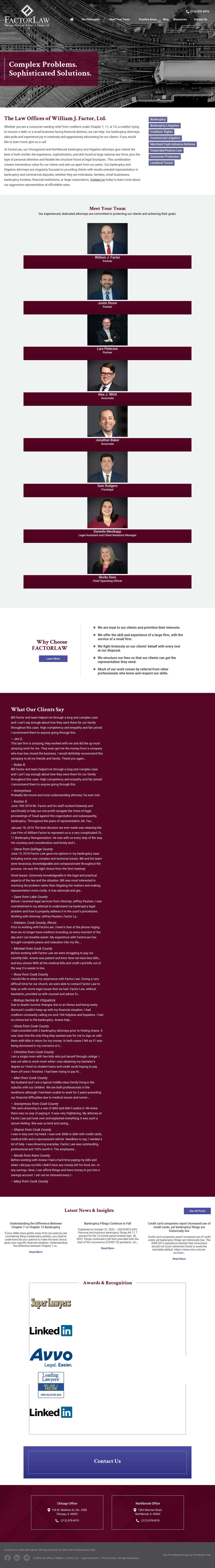 William Factor - Chicago IL Lawyers